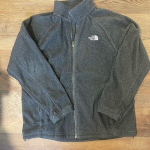 The North Face Charcoal Zip-Up Jacket